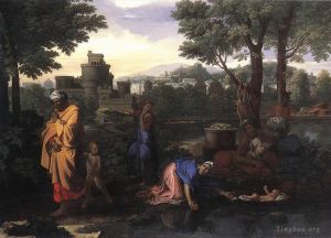 Nicolas Poussin Werk - Die Ausstellung von Moses