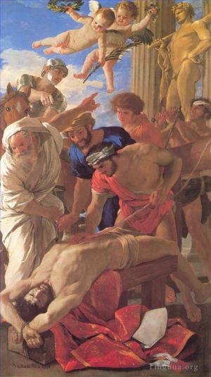 Nicolas Poussin Werk - Das Martyrium des Heiligen Erasmus