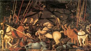 Paolo Uccello Werk - Bernardino Della Ciarda wurde von seinem Pferd geworfen