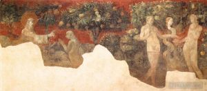 Paolo Uccello Werk - Erschaffung Evas und der Erbsünde