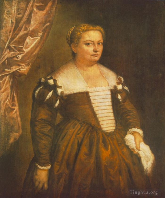 Paolo Veronese Ölgemälde - Porträt einer venezianischen Frau