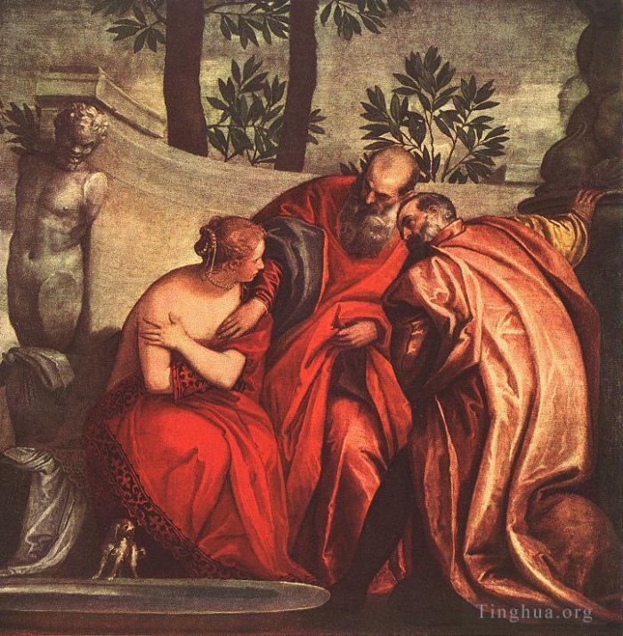 Paolo Veronese Ölgemälde - Susanna im Bad