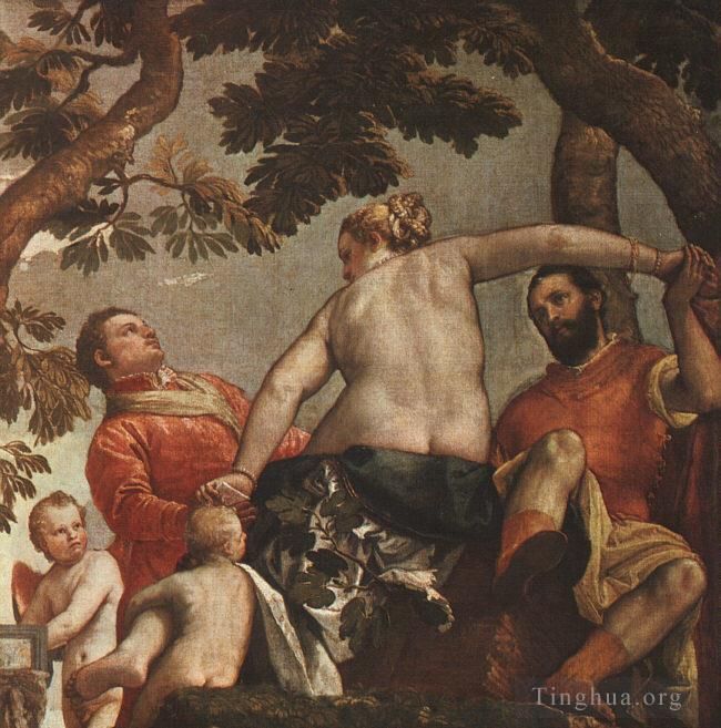 Paolo Veronese Ölgemälde - Die Allegorie der Untreue der Liebe
