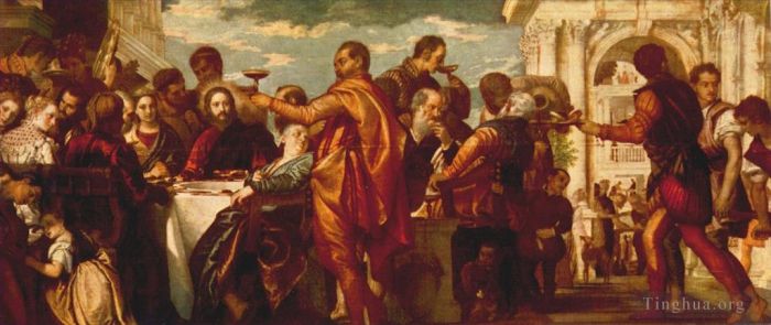 Paolo Veronese Ölgemälde - Die Hochzeit zu Kana 1560