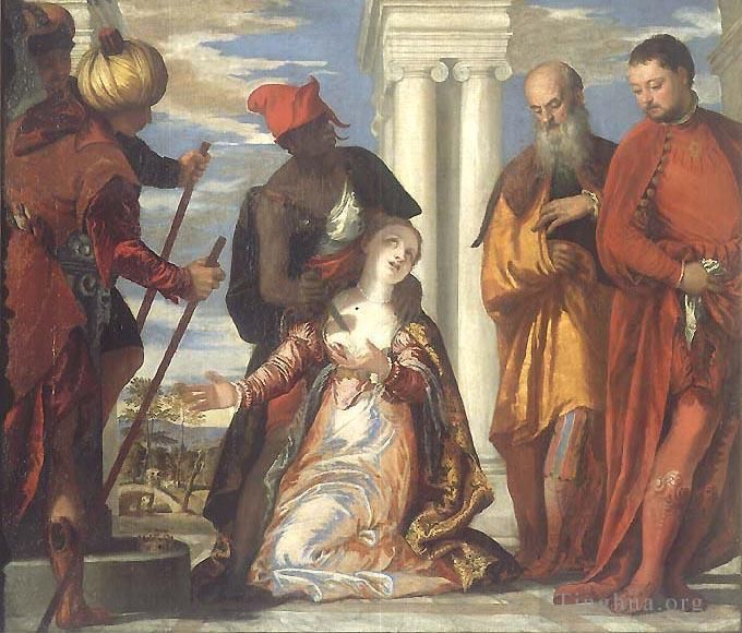 Paolo Veronese Ölgemälde - Das Martyrium der Heiligen Justine