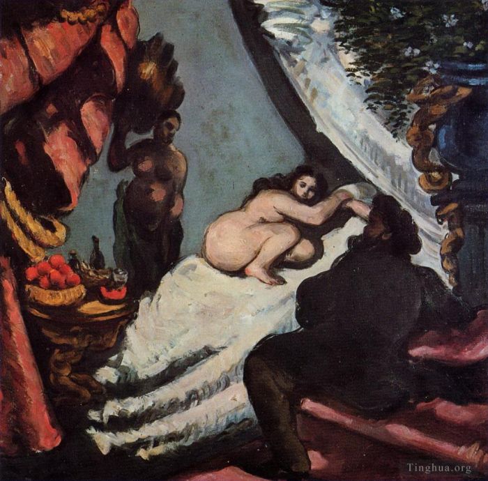 Paul Cezanne Ölgemälde - Ein modernes Olympia 2