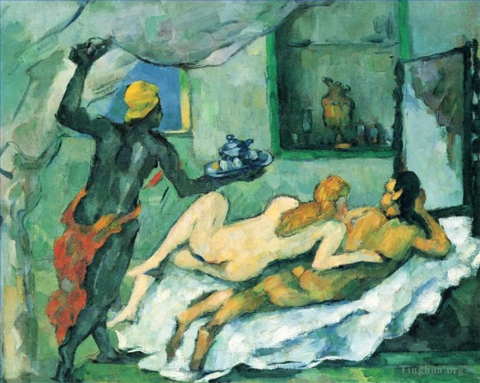 Paul Cezanne Ölgemälde - Nachmittag in Neapel