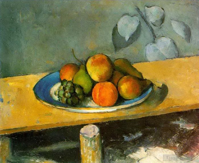 Paul Cezanne Ölgemälde - Äpfel, Birnen und Trauben