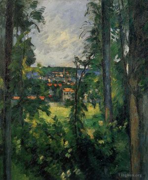 Paul Cezanne Werk - Auvers-Ansicht aus der Nähe