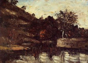 Paul Cezanne Werk - Biegung des Flusses