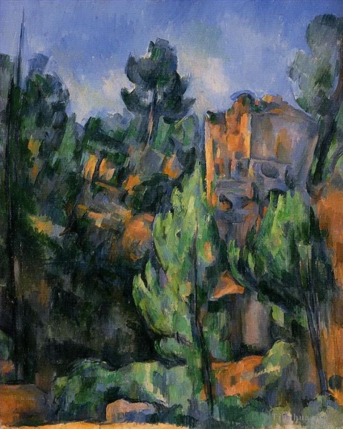 Paul Cezanne Ölgemälde - Bibemus-Steinbruch