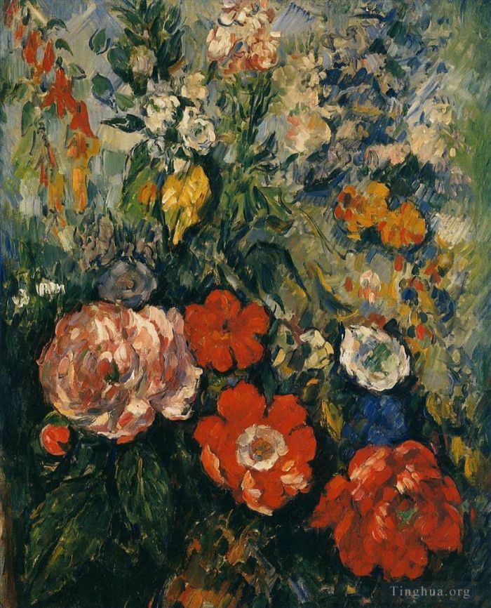 Paul Cezanne Ölgemälde - Blumenstrauß