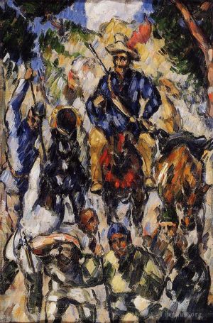 Paul Cezanne Werk - Don Quijote-Ansicht von hinten