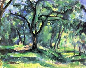 Paul Cezanne Werk - Wald 1890