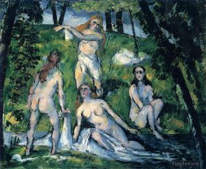 Paul Cezanne Werk - Vier Badegäste 188