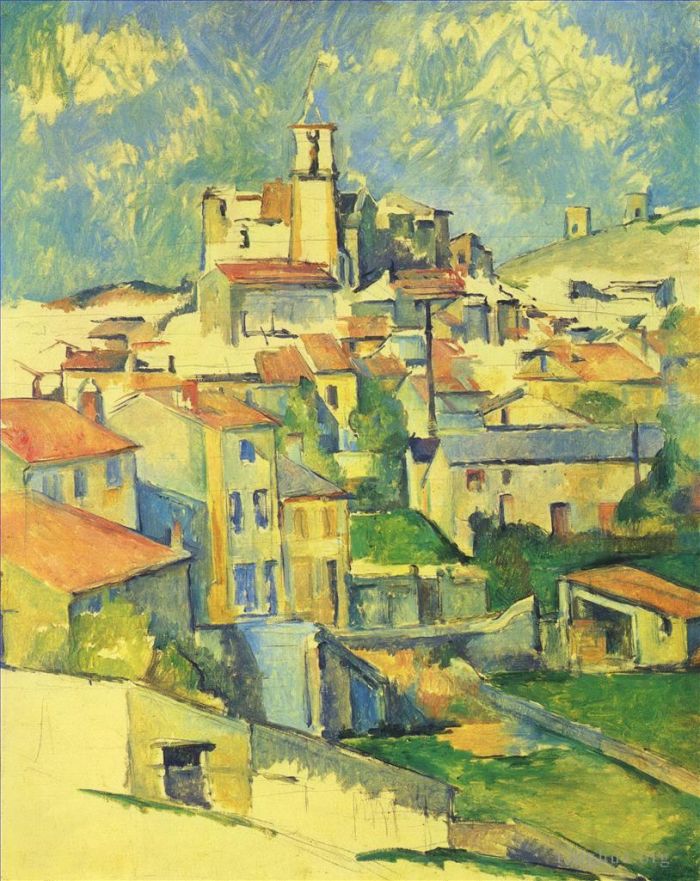 Paul Cezanne Ölgemälde - Gardanne 2