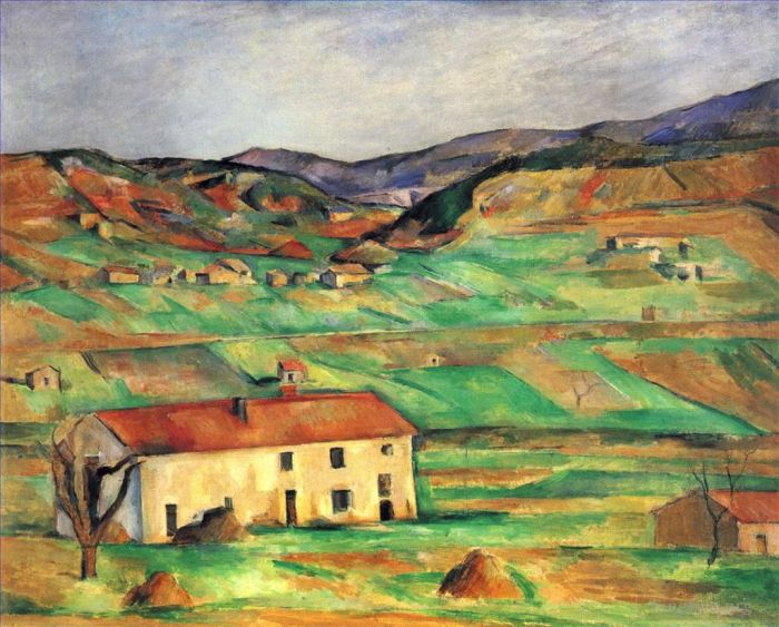 Paul Cezanne Ölgemälde - Gardanne