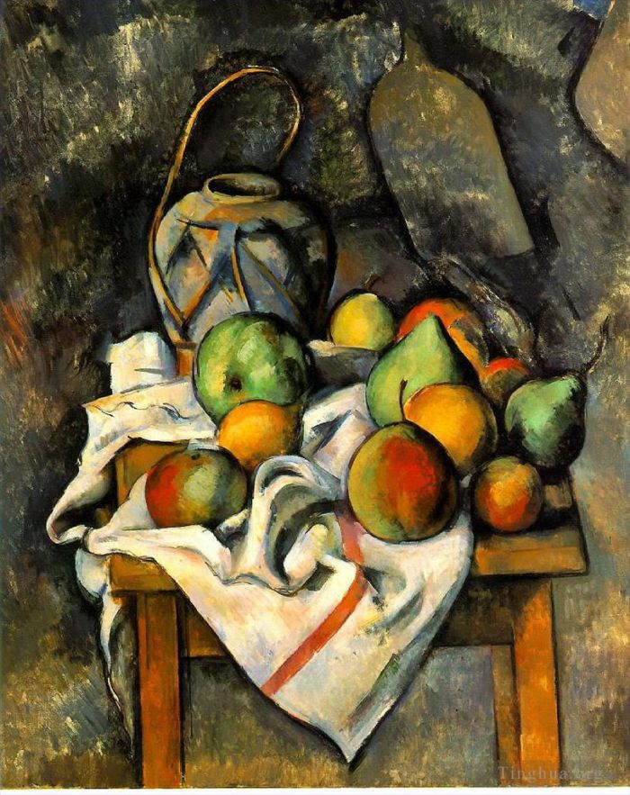 Paul Cezanne Ölgemälde - Ingwerglas