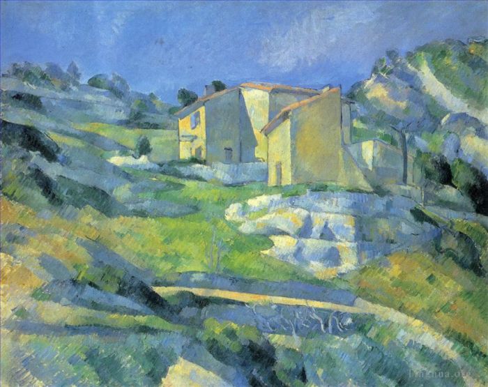 Paul Cezanne Ölgemälde - Häuser am LEstaque