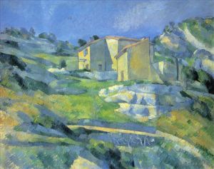 Paul Cezanne Werk - Häuser am LEstaque