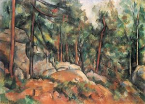 Paul Cezanne Werk - Im Wald