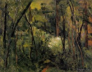 Paul Cezanne Werk - Im Wald 2