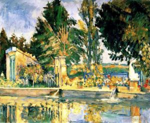 Paul Cezanne Werk - Jas de Bouffan der Pool