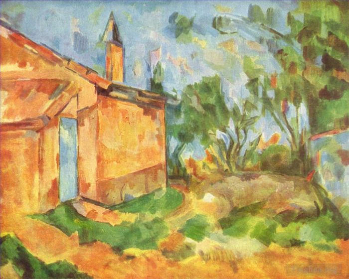 Paul Cezanne Ölgemälde - Jourdan Cottage