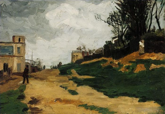 Paul Cezanne Ölgemälde - Landschaft 1862