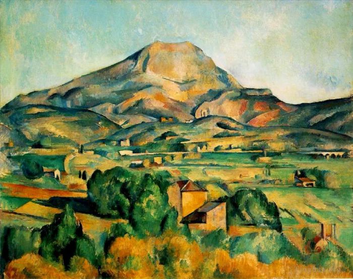 Paul Cezanne Ölgemälde - Mont Sainte Victoire 1895