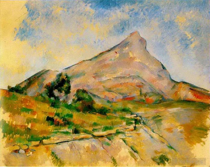 Paul Cezanne Ölgemälde - Mont Sainte Victoire 1898