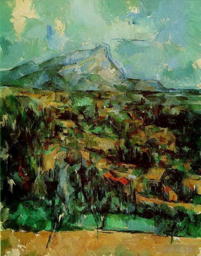 Paul Cezanne Ölgemälde - Mont Sainte Victoire 2