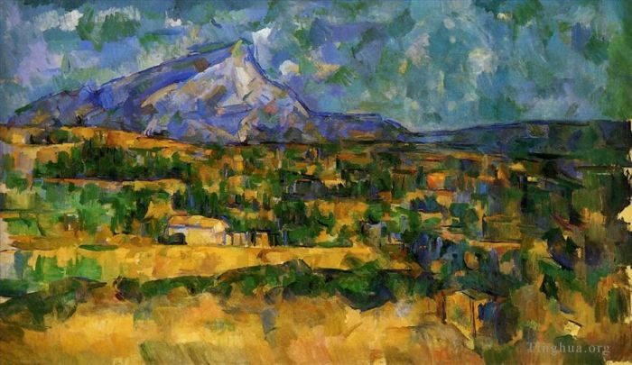 Paul Cezanne Ölgemälde - Mont Sainte Victoire 3