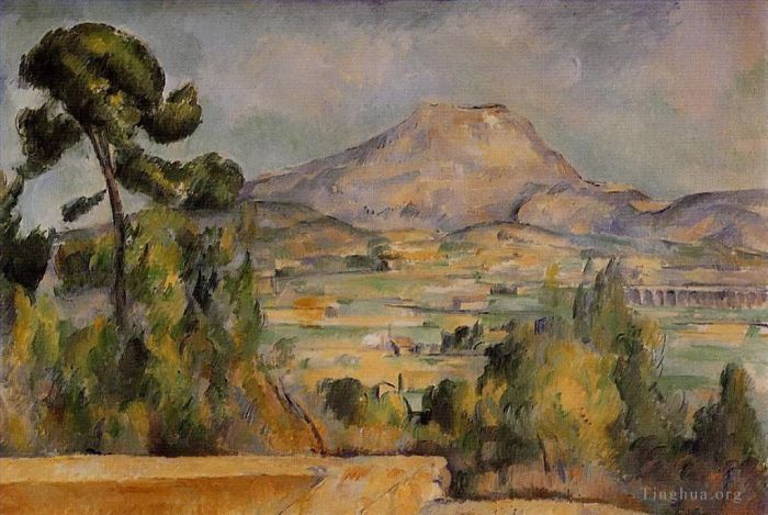 Paul Cezanne Ölgemälde - Mont Sainte Victoire 4