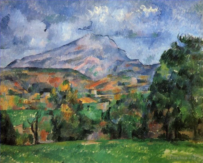 Paul Cezanne Ölgemälde - Mont Sainte Victoire 5