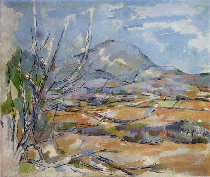Paul Cezanne Ölgemälde - Mont Sainte Victoire 6