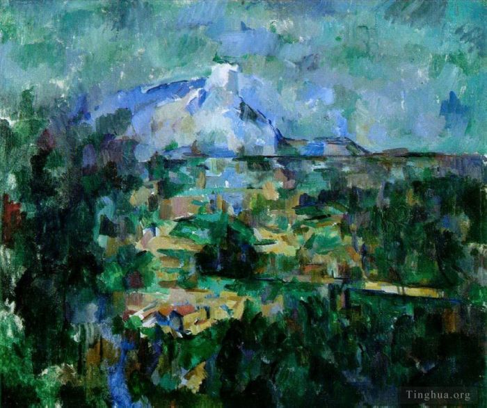 Paul Cezanne Ölgemälde - Montagne Sainte Victoire aus Lauves