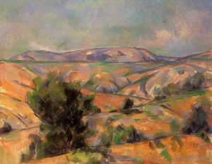 Paul Cezanne Werk - Mount Sainte Victoire von Gardanne aus gesehen