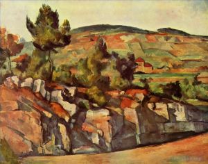Paul Cezanne Werk - Berge in der Provence