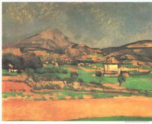 Paul Cezanne Werk - Ebene am Mont Sainte Victoire