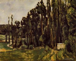 Paul Cezanne Werk - Pappeln