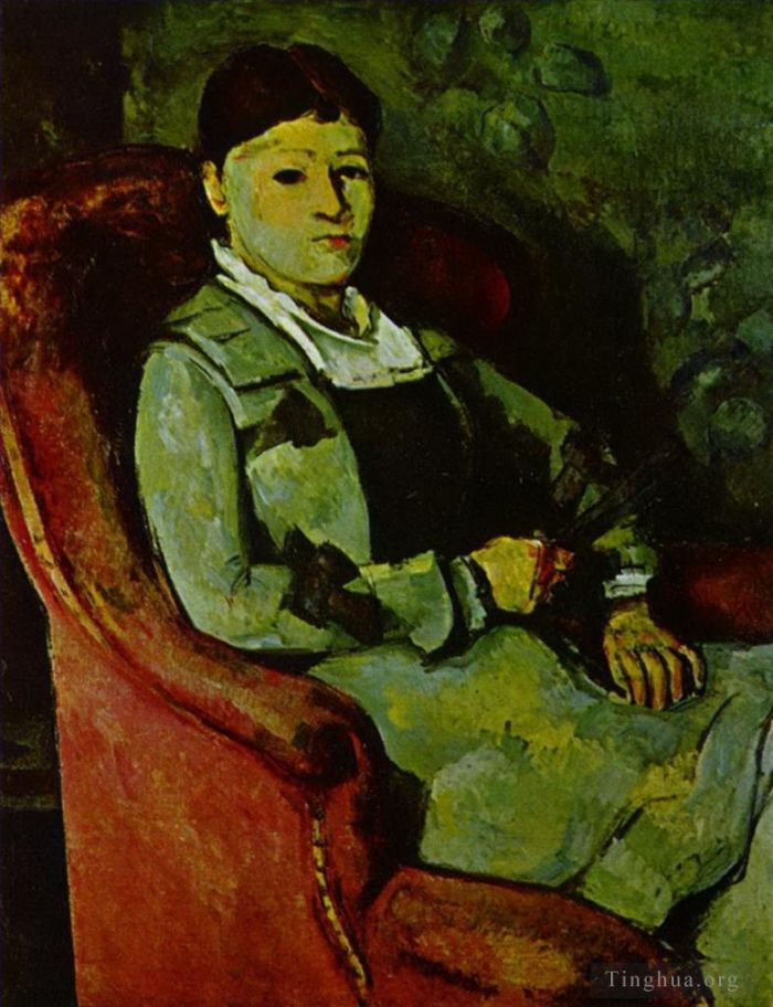 Paul Cezanne Ölgemälde - Porträt von Madame Cezanne 2