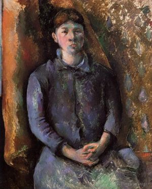 Paul Cezanne Werk - Porträt von Madame Cezanne