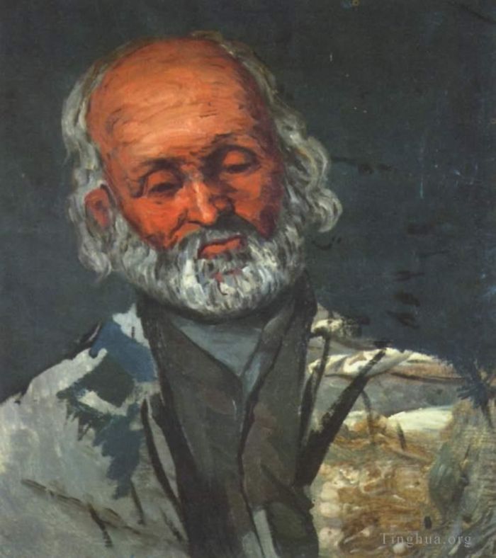 Paul Cezanne Ölgemälde - Porträt eines alten Mannes