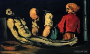 Paul Cezanne Werk - Vorbereitung auf die Beerdigung