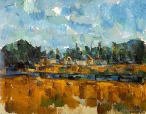 Paul Cezanne Werk - Flussufer