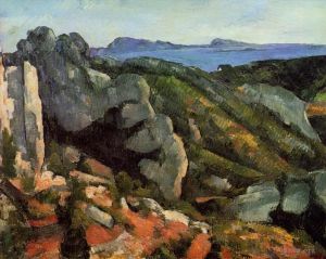 Paul Cezanne Werk - Felsen bei L Estaque