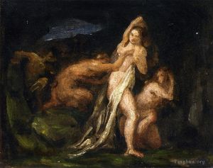Paul Cezanne Werk - Satyren und Nymphen