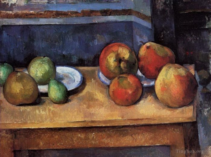 Paul Cezanne Ölgemälde - Stillleben Äpfel und Birnen