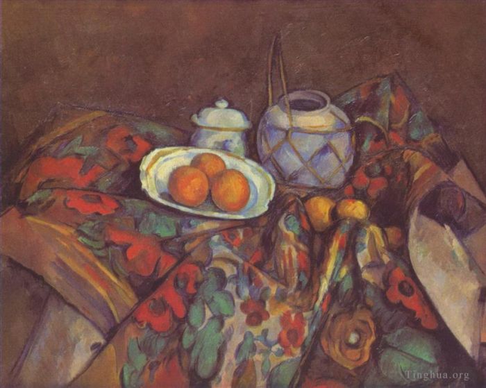 Paul Cezanne Ölgemälde - Stillleben mit Orangen